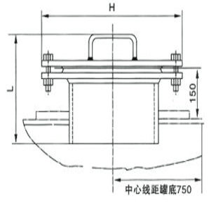 常压人孔结构图