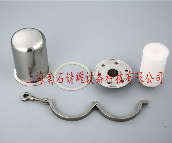 不锈钢快装呼吸阀零部件图